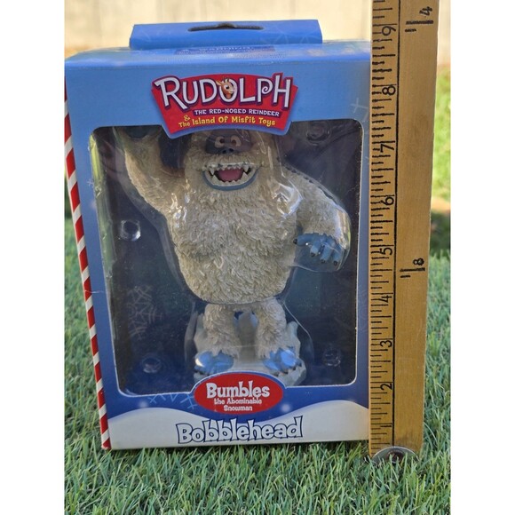 Rudolph The Red Nosed Reindeer Bobblehead Bumbles The Abominable Snowman NIB - Picture 3 of 13